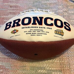 Denver Broncos championship football 3619